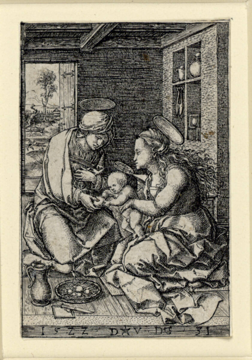 Anna Selbdritt, Dirk Jakobsz. Vellert, 1522