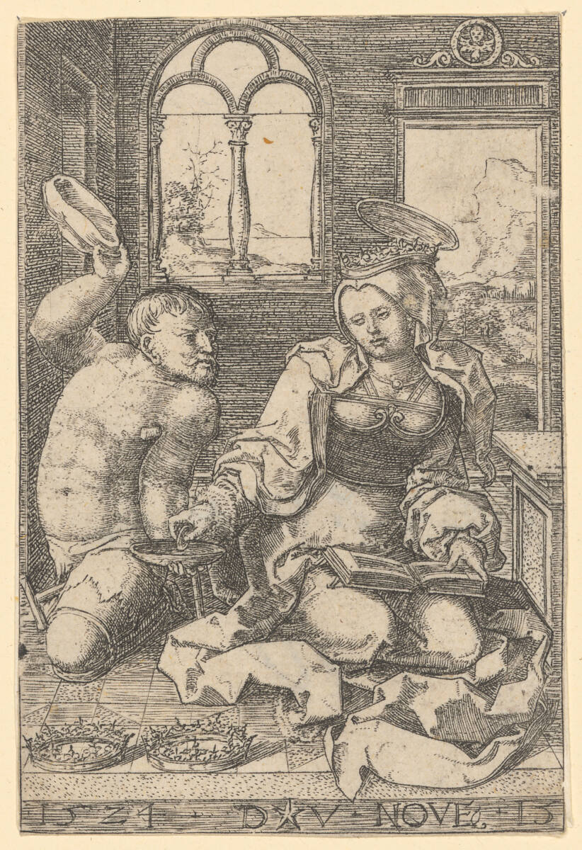 Heilige Elisabeth von Ungarn, Dirk Jakobsz. Vellert, 1524