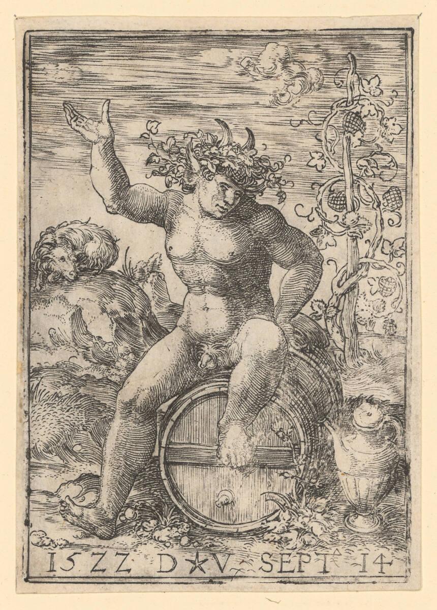 Dirk Jakobsz. Vellert, Faun, Inv. Nr.: DG1949/598