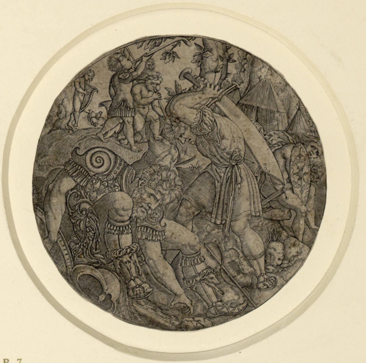 Monogrammist AC, David enthauptet Goliath, Inv. Nr.: DG1937/431