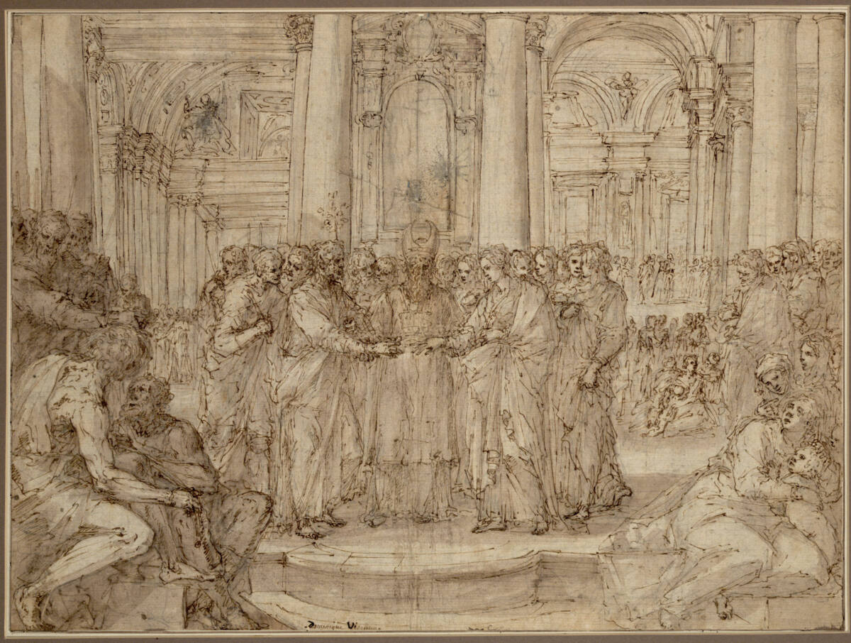 Vermählung Mariae, Aurelio Luini