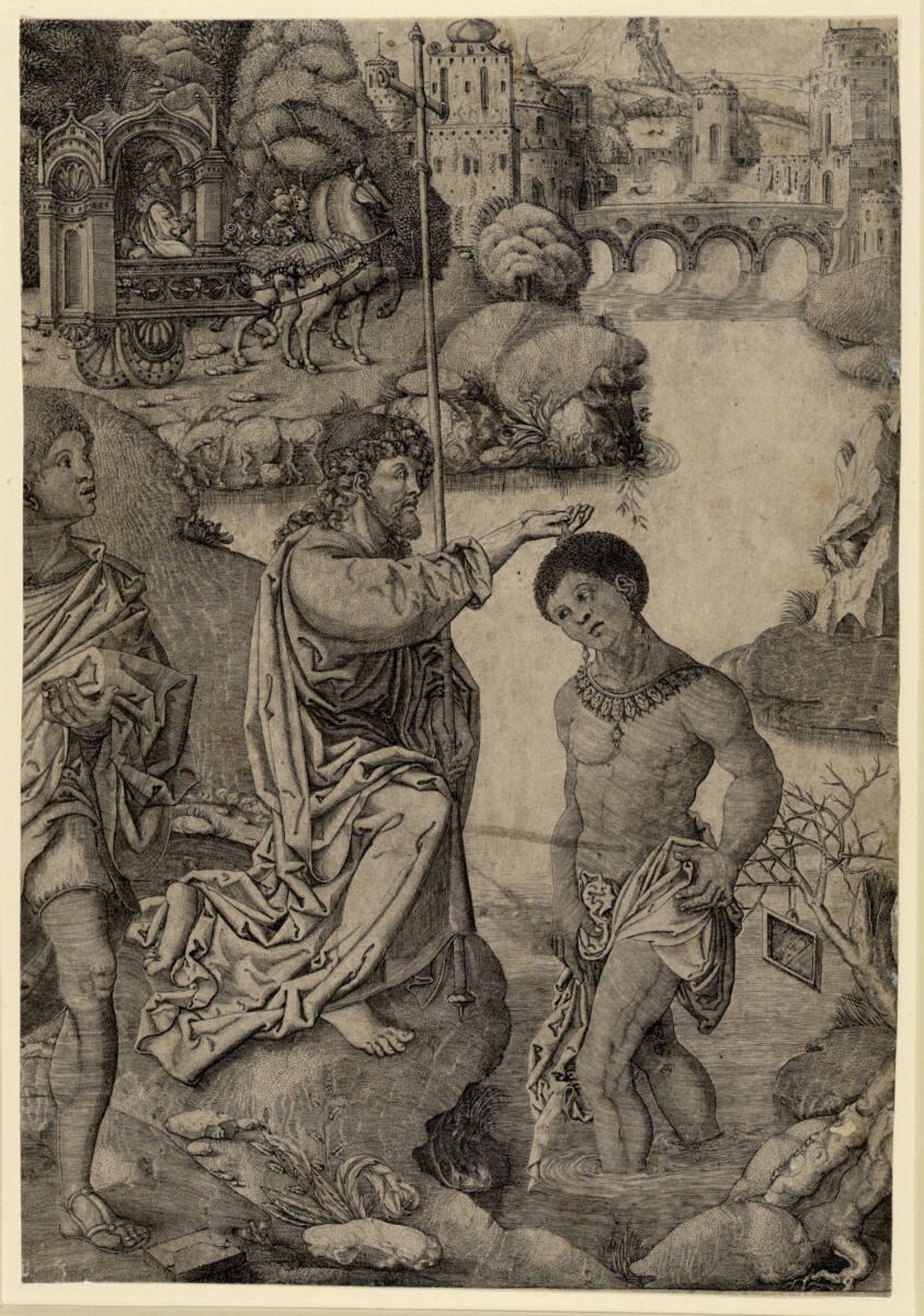 Monogrammist AC, Die Taufe des Eunuchen, Inv. Nr.: DG1937/439