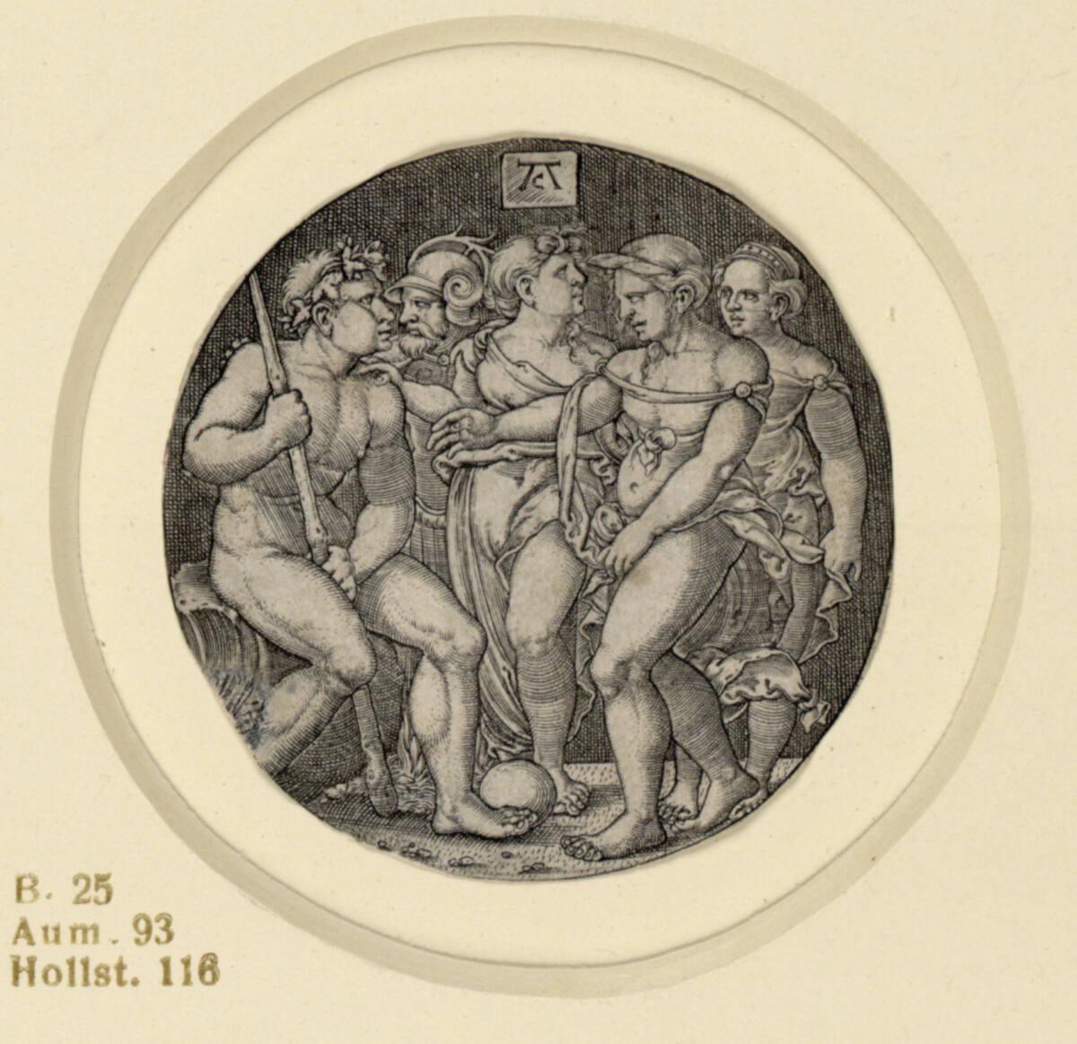 Monogrammist AC, Das Urteil des Paris, Inv. Nr.: DG1937/459