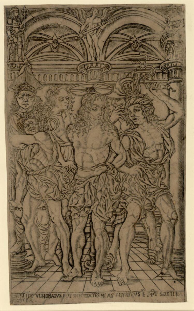 Meister der Wiener Passion, Die Geißelung, Inv. Nr.: DG1935/692