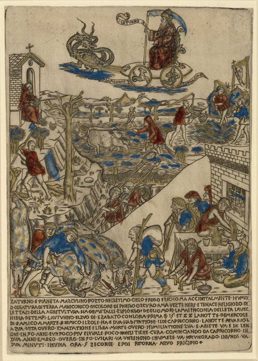 Saturn, FlorentinischfeineManierum1464/5, 1464–1465