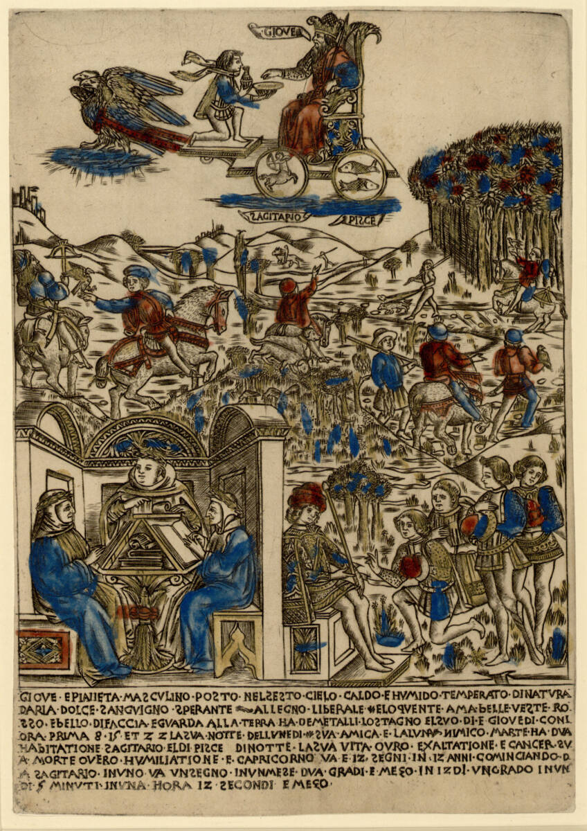 Jupiter, FlorentinischfeineManierum1464/5, 1464–1465