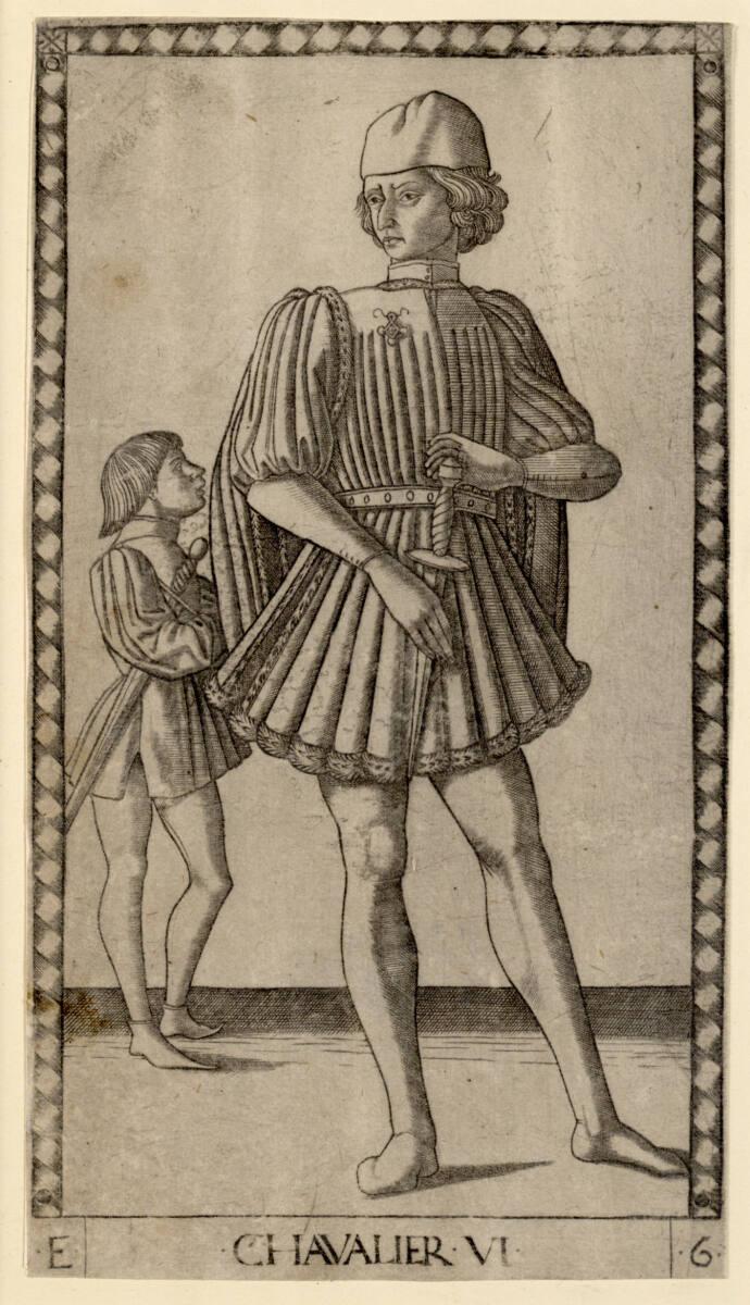 Tarocchimeister, Der Kavalier, Inv. Nr.: DG1935/834