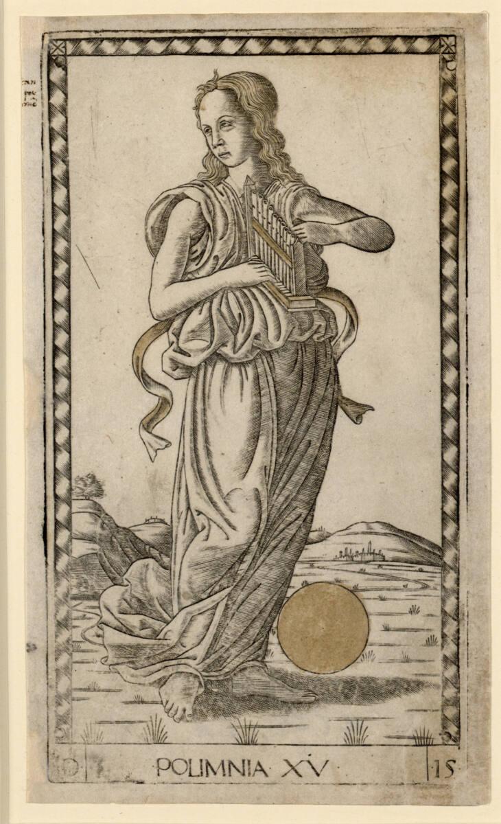 Tarocchimeister, Polimnia, Inv. Nr.: DG1935/843