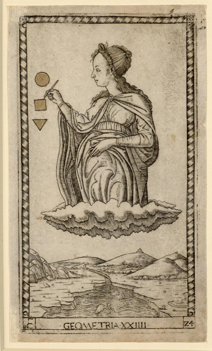 Tarocchimeister, Geometrie, Inv. Nr.: DG1935/851