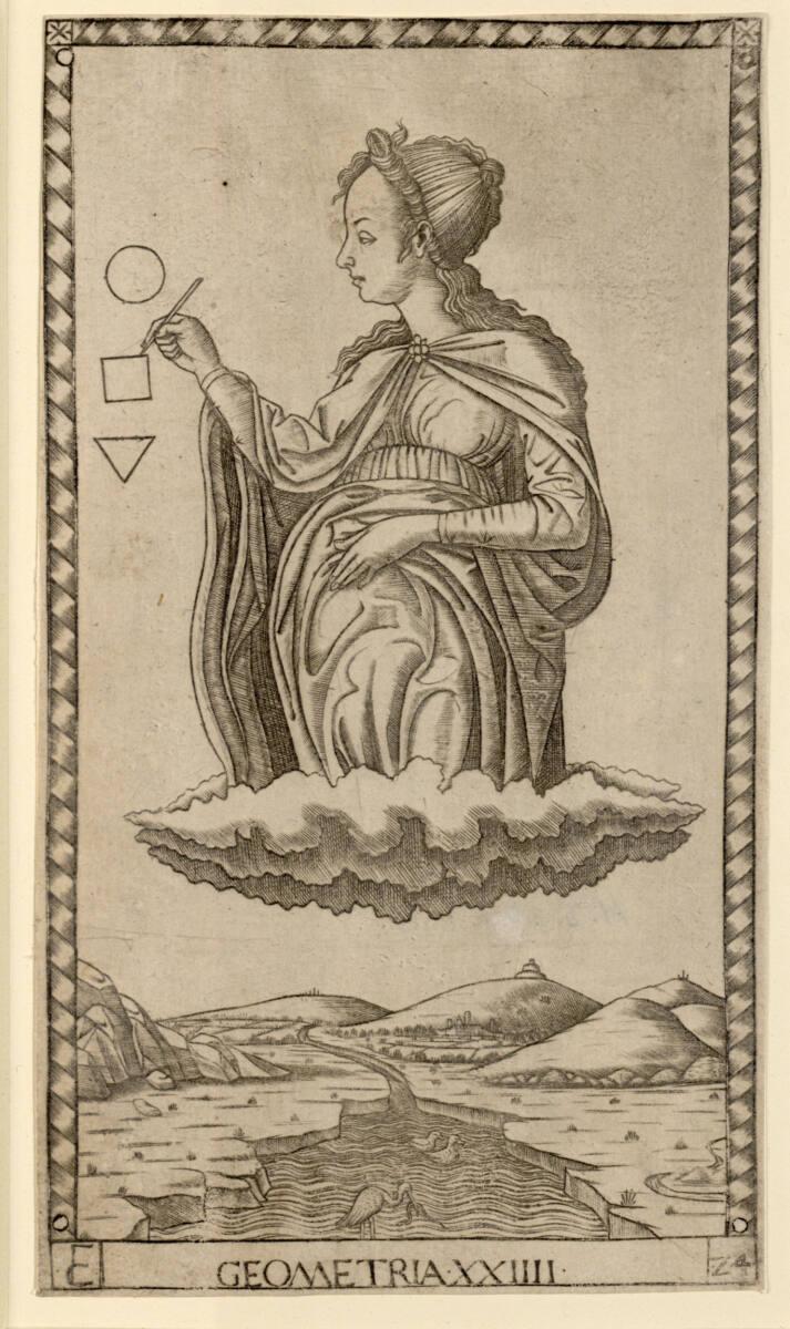 Tarocchimeister, Geometria, Inv. Nr.: DG1935/852