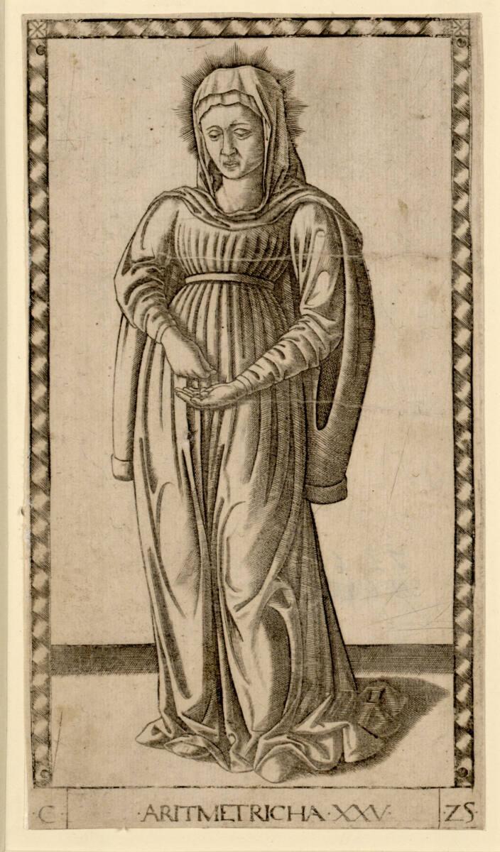 Tarocchimeister, Arithmetik, Inv. Nr.: DG1935/853