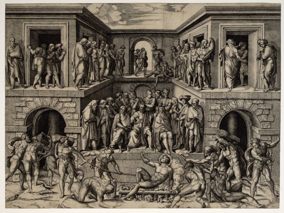 Martyrium des heiligen Laurentius, Baccio Bandinelli