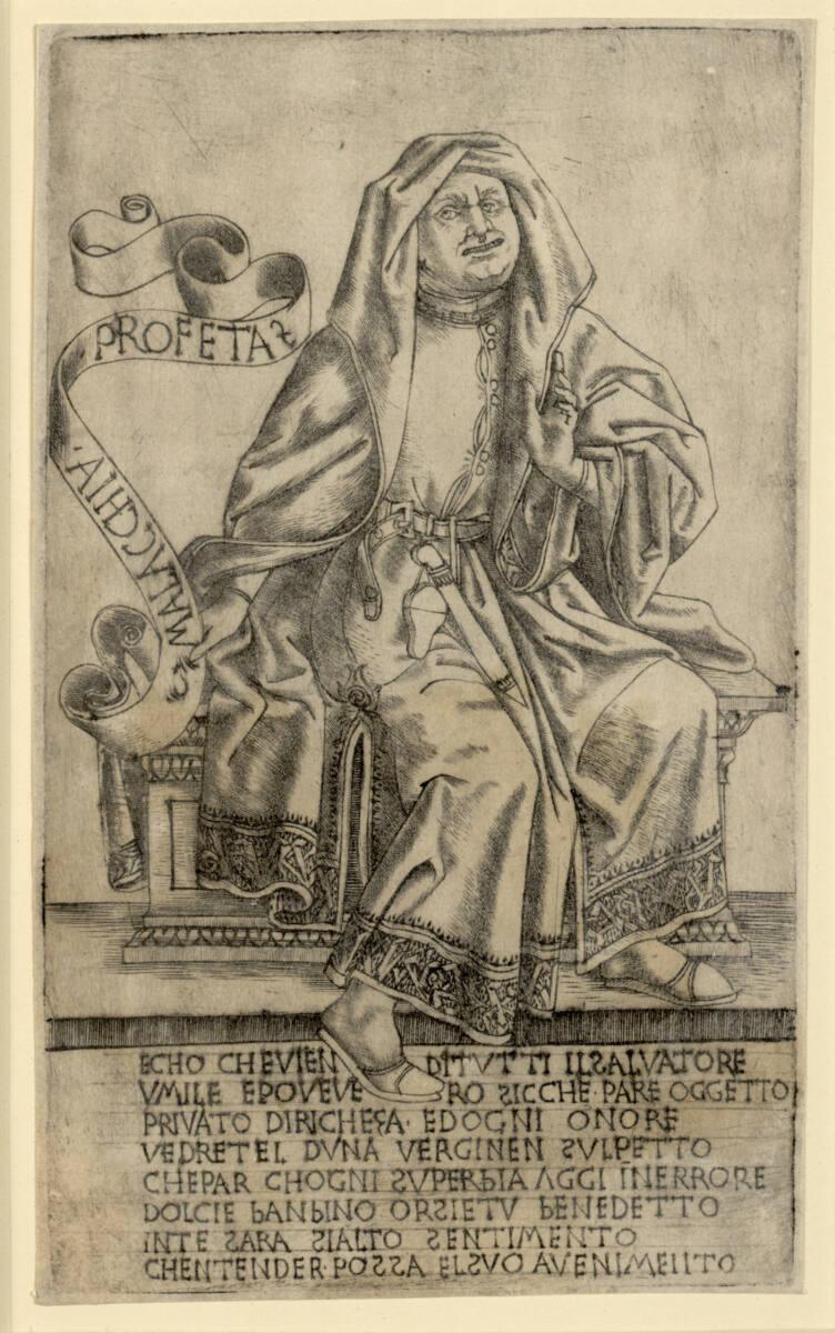 Meister der Propheten und Sibyllen, Malachi, Inv. Nr.: DG1935/752