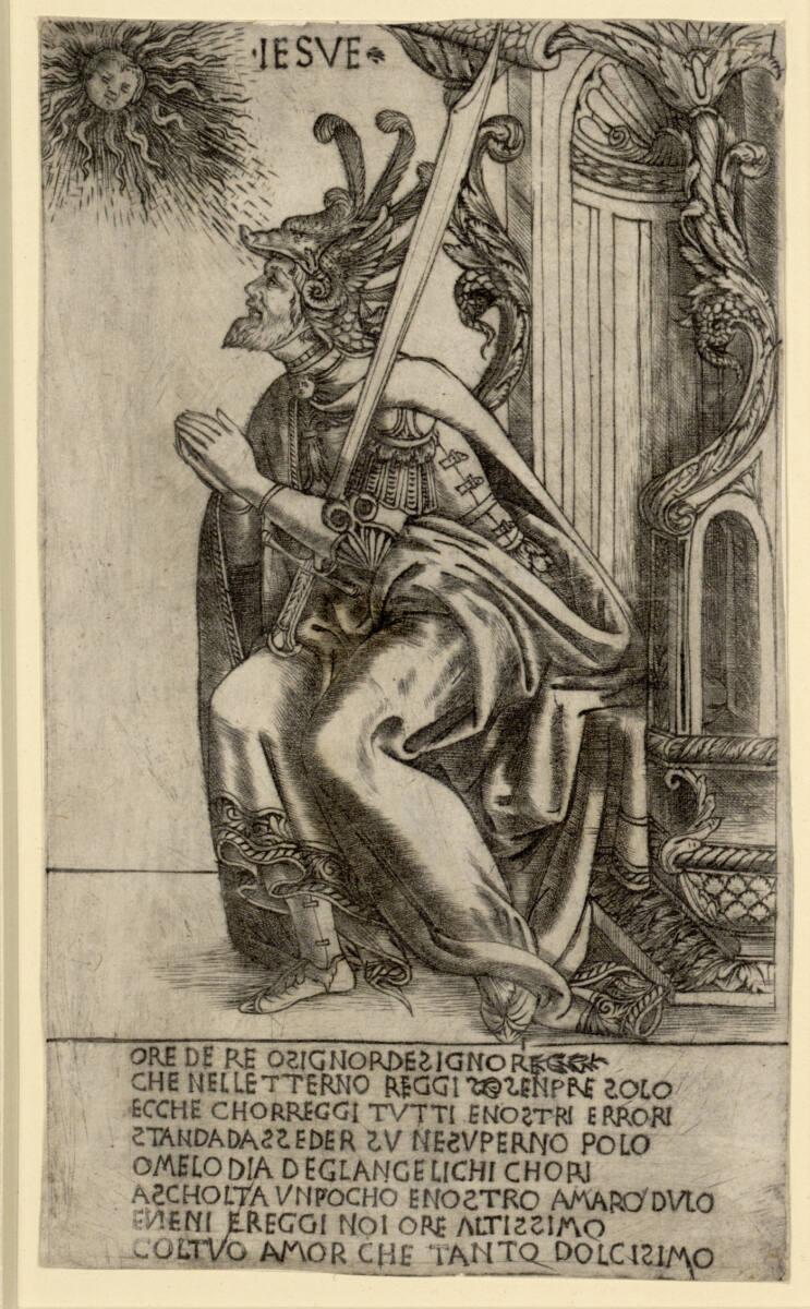 Meister der Propheten und Sibyllen, Joshua, Inv. Nr.: DG1935/753