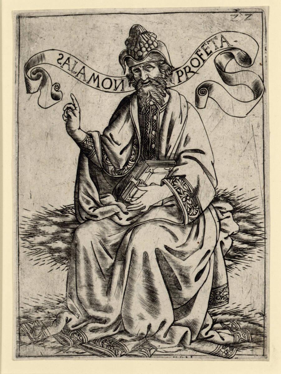Meister der Propheten und Sibyllen, Solomon, Inv. Nr.: DG1935/761