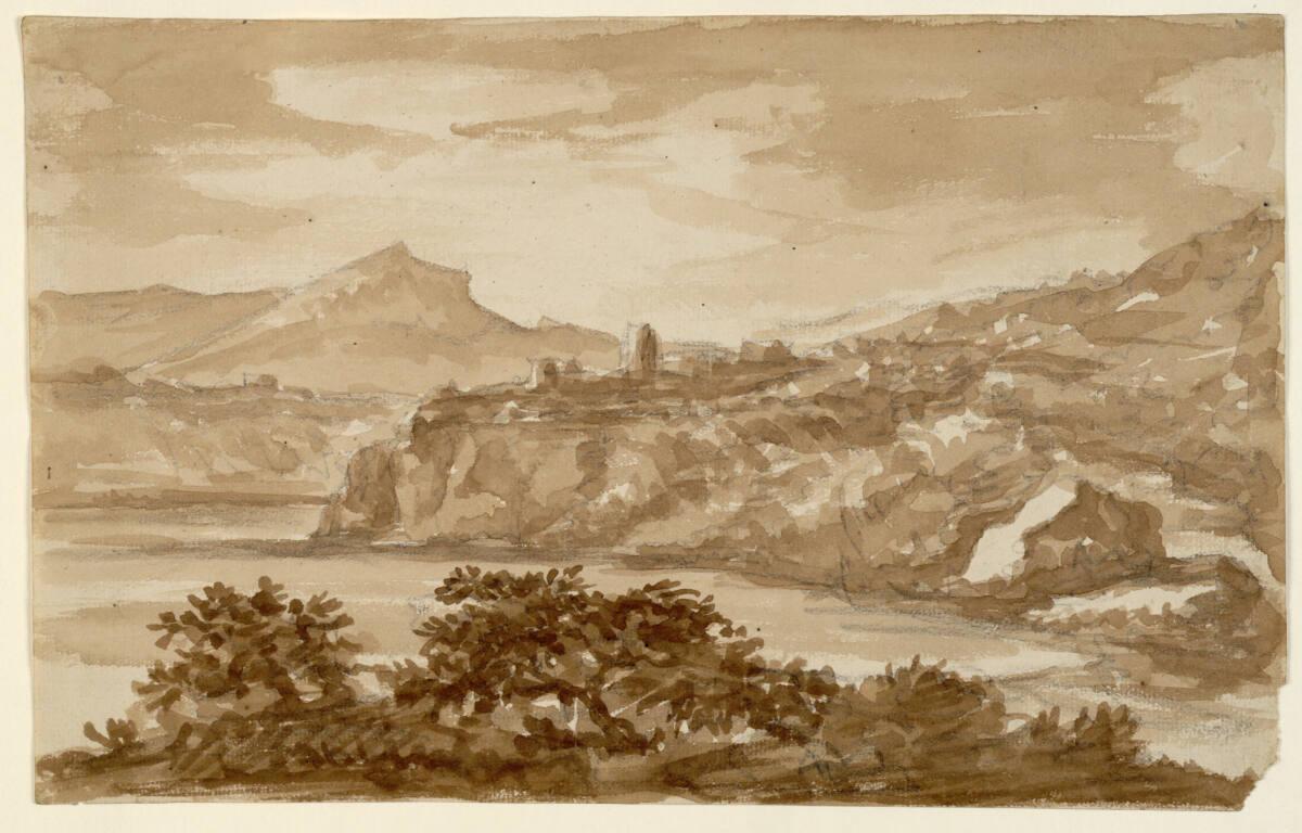 Johann Wolfgang von Goethe, Seelandschaft, Inv. Nr.: 34227