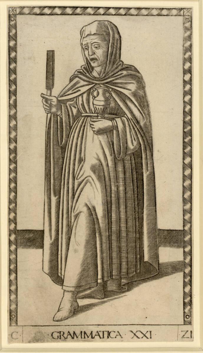 Tarocchimeister, Grammatik, Inv. Nr.: DG1938/19