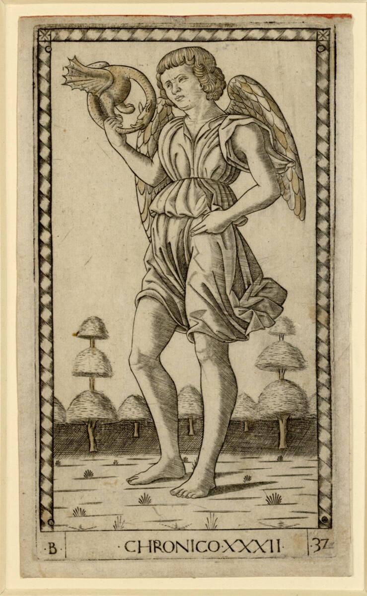 Tarocchimeister, Genius der Zeit, Inv. Nr.: DG1935/860
