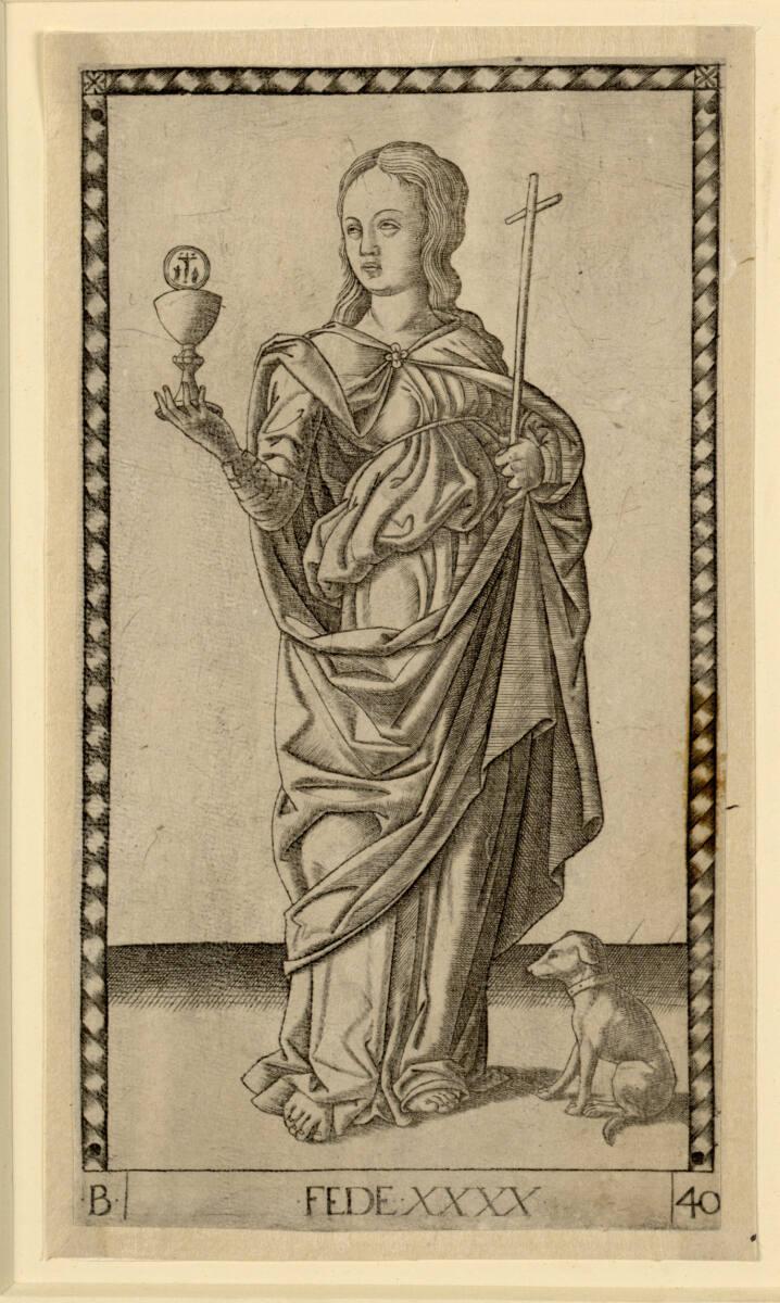 Tarocchimeister, Glaube, Inv. Nr.: DG1935/867