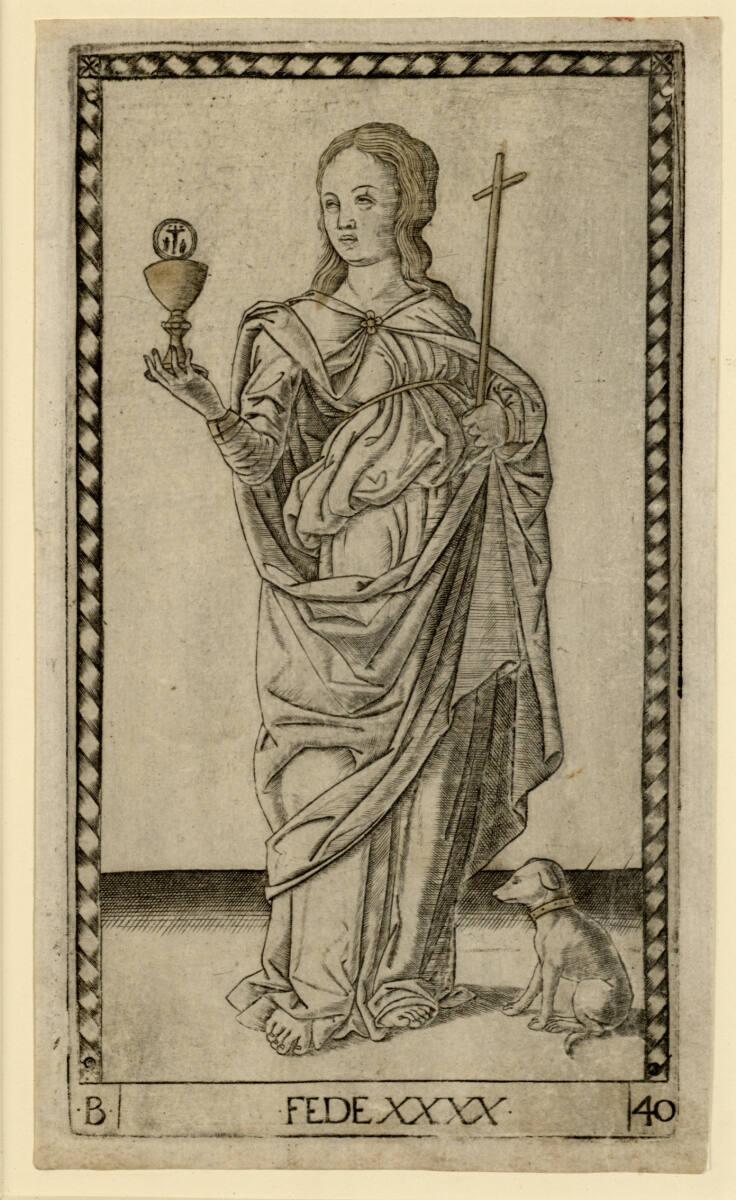 Tarocchimeister, Glaube, Inv. Nr.: DG1935/868