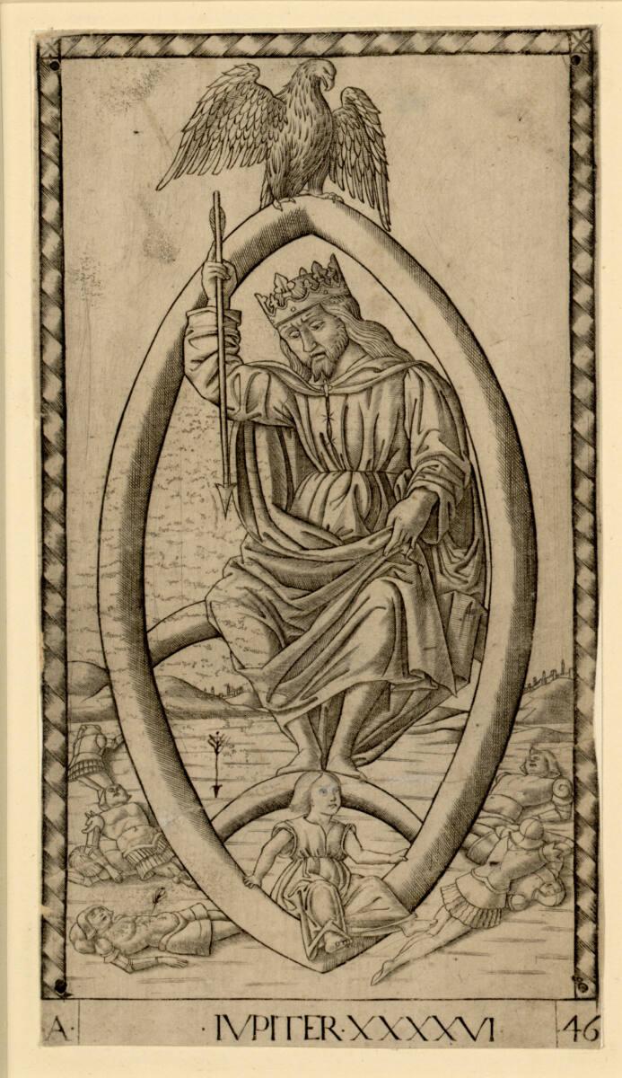 Tarocchimeister, Jupiter, Inv. Nr.: DG1935/873