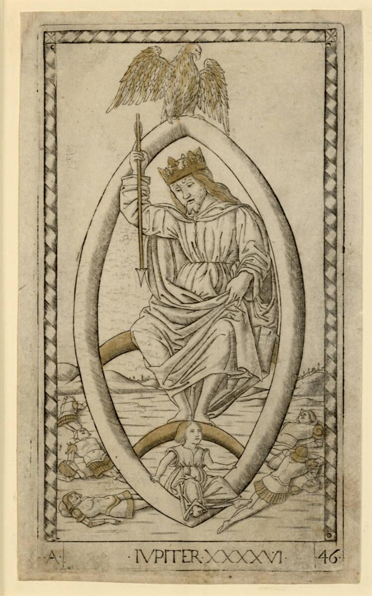Tarocchimeister, Jupiter, Inv. Nr.: DG1935/874