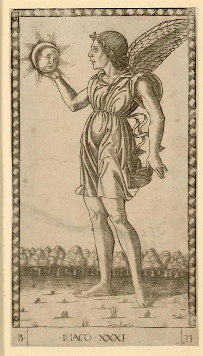 Tarocchimeister, Genius der Sonne, Inv. Nr.: DG1938/25
