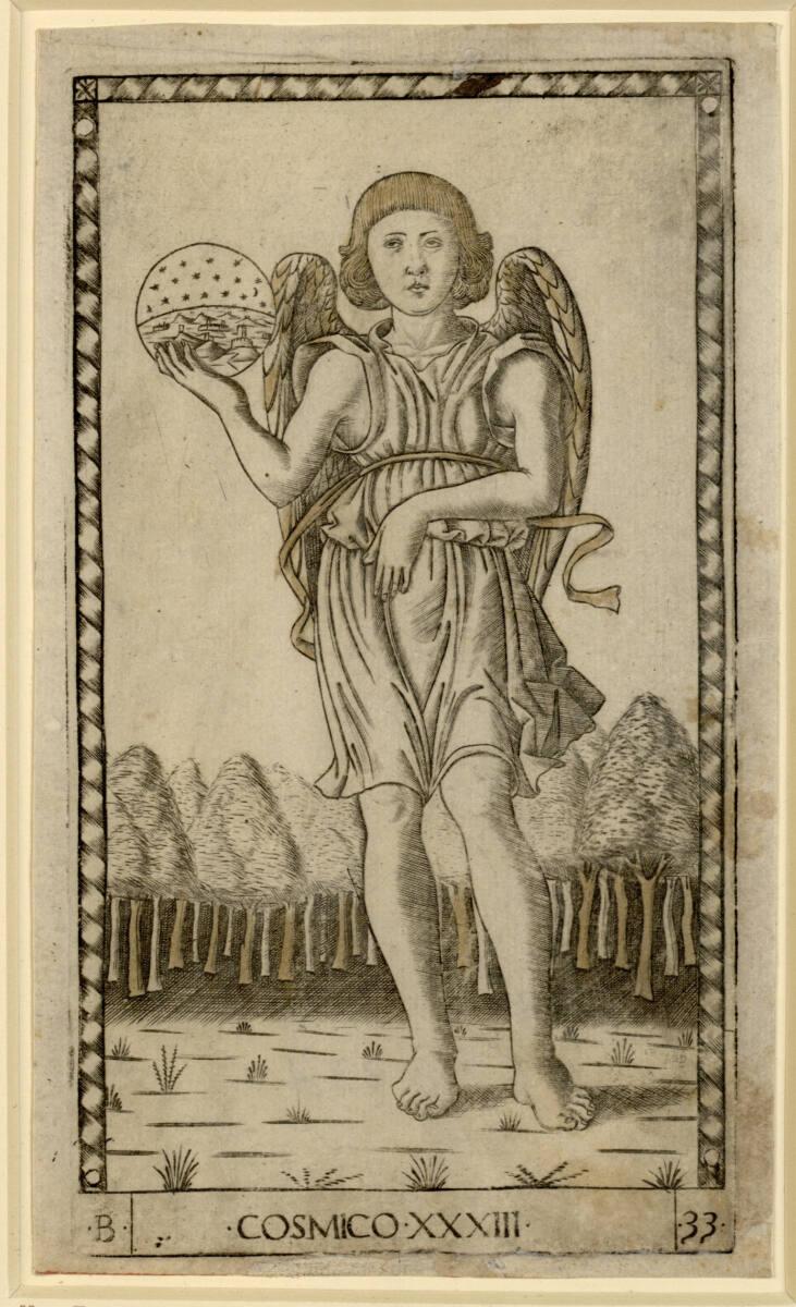 Tarocchimeister, Genius der Welt, Inv. Nr.: DG1938/28