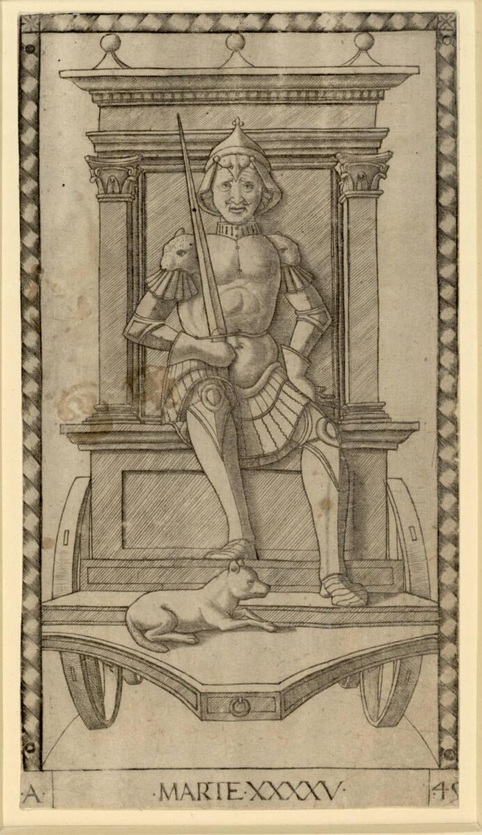 Tarocchimeister, Mars, Inv. Nr.: DG1938/38