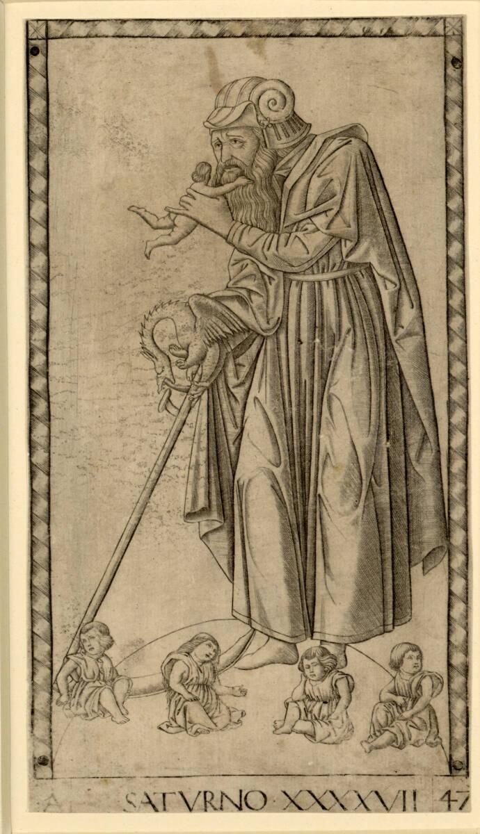 Tarocchimeister, Saturn, Inv. Nr.: DG1938/39