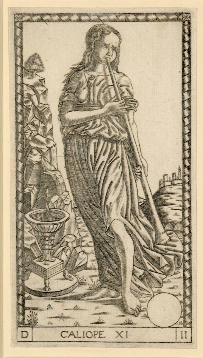 Tarocchimeister 'S' Serie, Caliope, Inv. Nr.: DG1935/889
