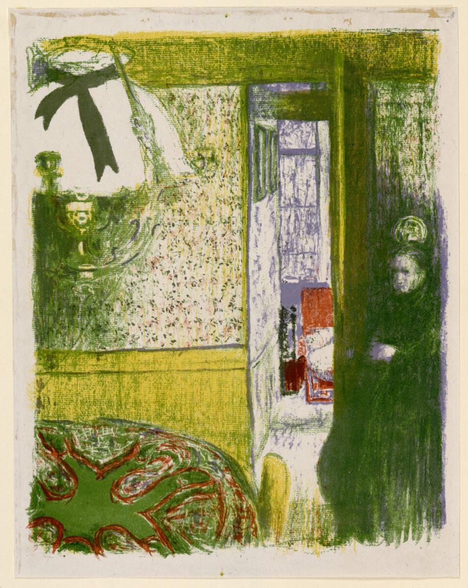 Edouard Vuillard, Interieur mit Hängelampe, Inv. Nr.: DG1910/495/5