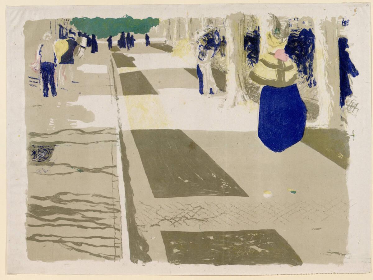 Edouard Vuillard, Die Avenue, Inv. Nr.: DG1910/495/7