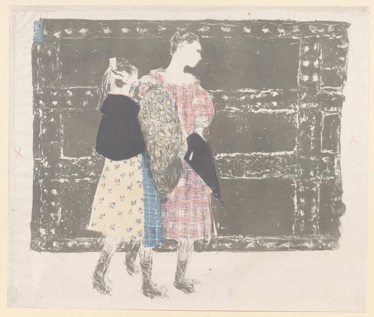 Edouard Vuillard, Auf der Pont de l'Europe, Inv. Nr.: DG1910/495/8