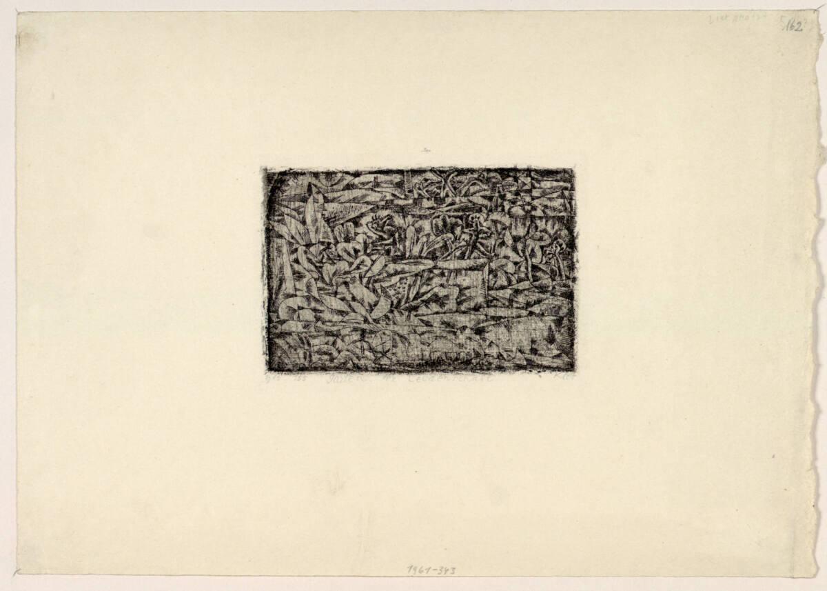 Paul Klee, Garten der Leidenschaft, Inv. Nr.: DG1961/343