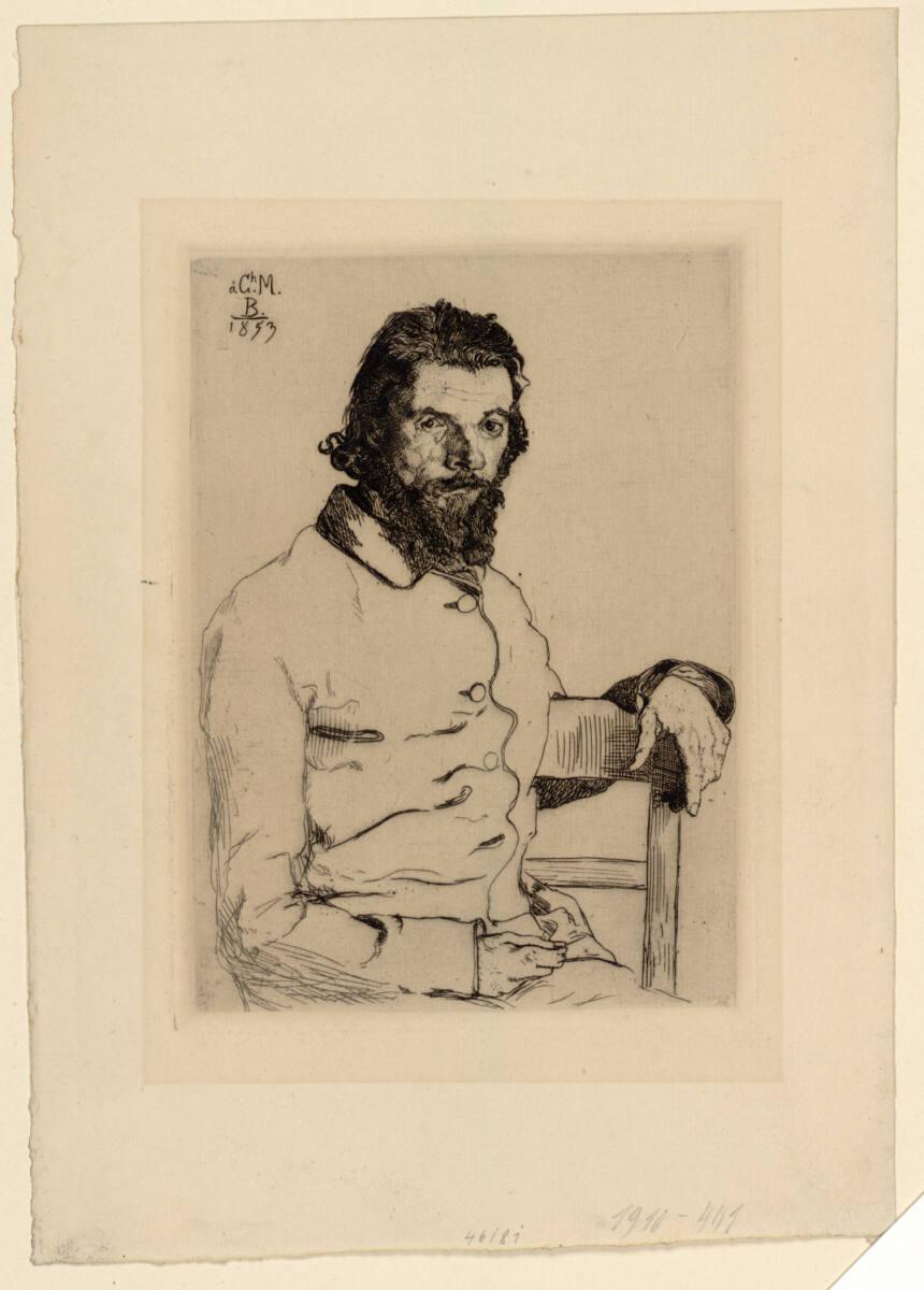 Félix Bracquemond, Charles Meryon, Inv. Nr.: DG1910/441