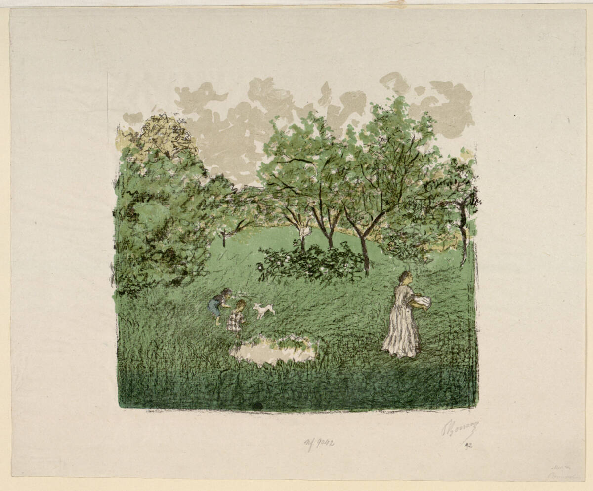 Obstgarten, Pierre Bonnard, 1899