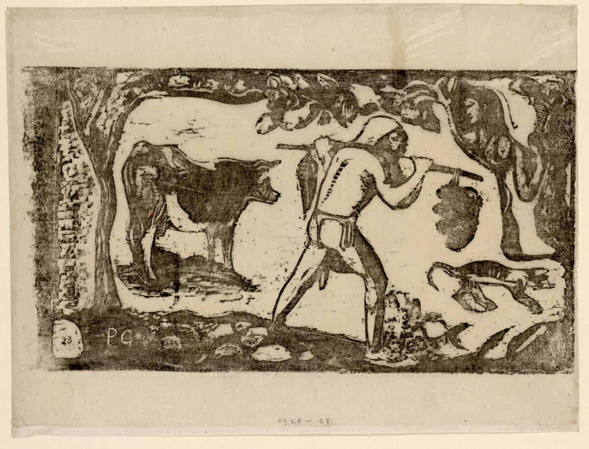 Le Porteur de Féi, Paul Gauguin, 1898–1899