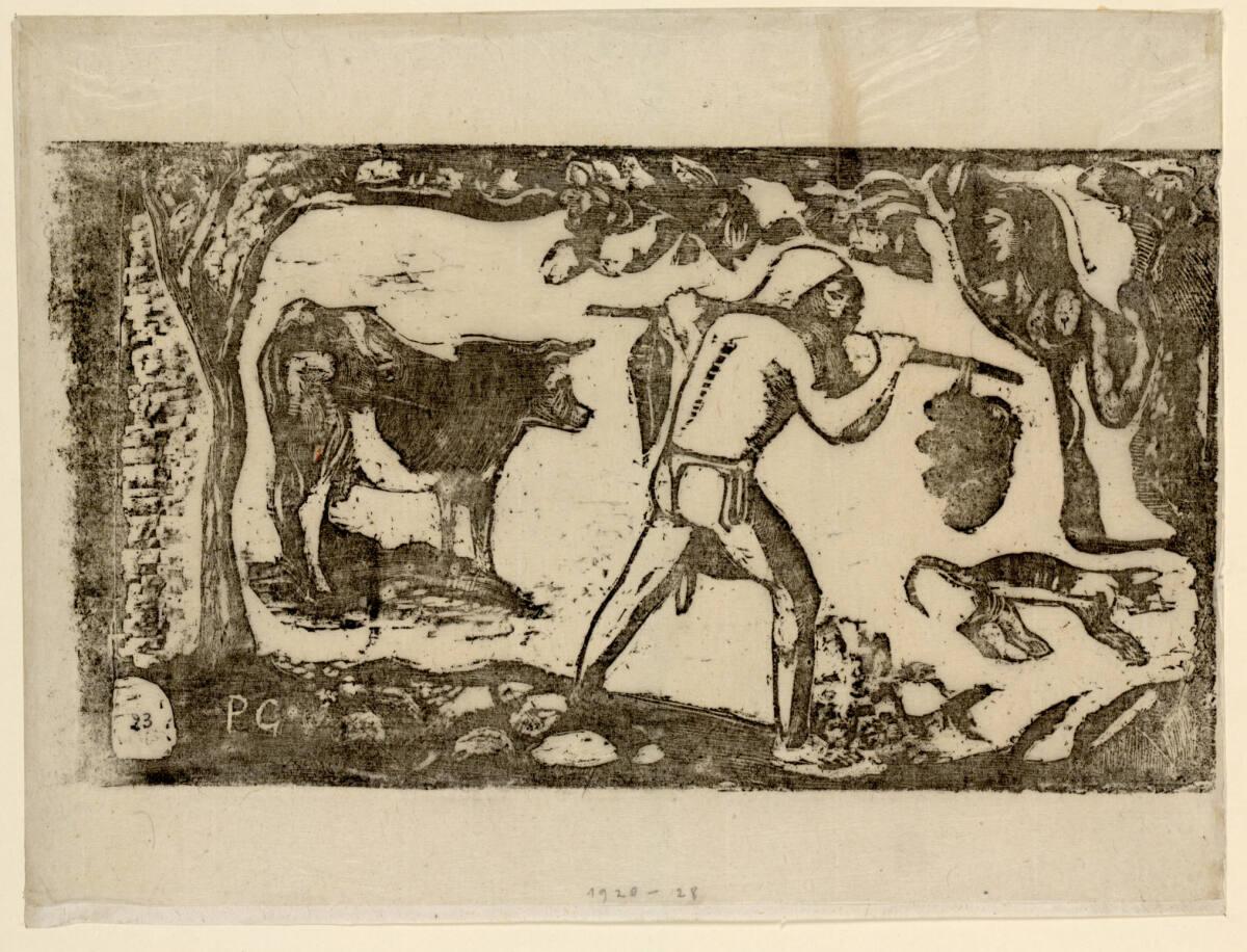 Le Porteur de Féi, Paul Gauguin, 1898–1899