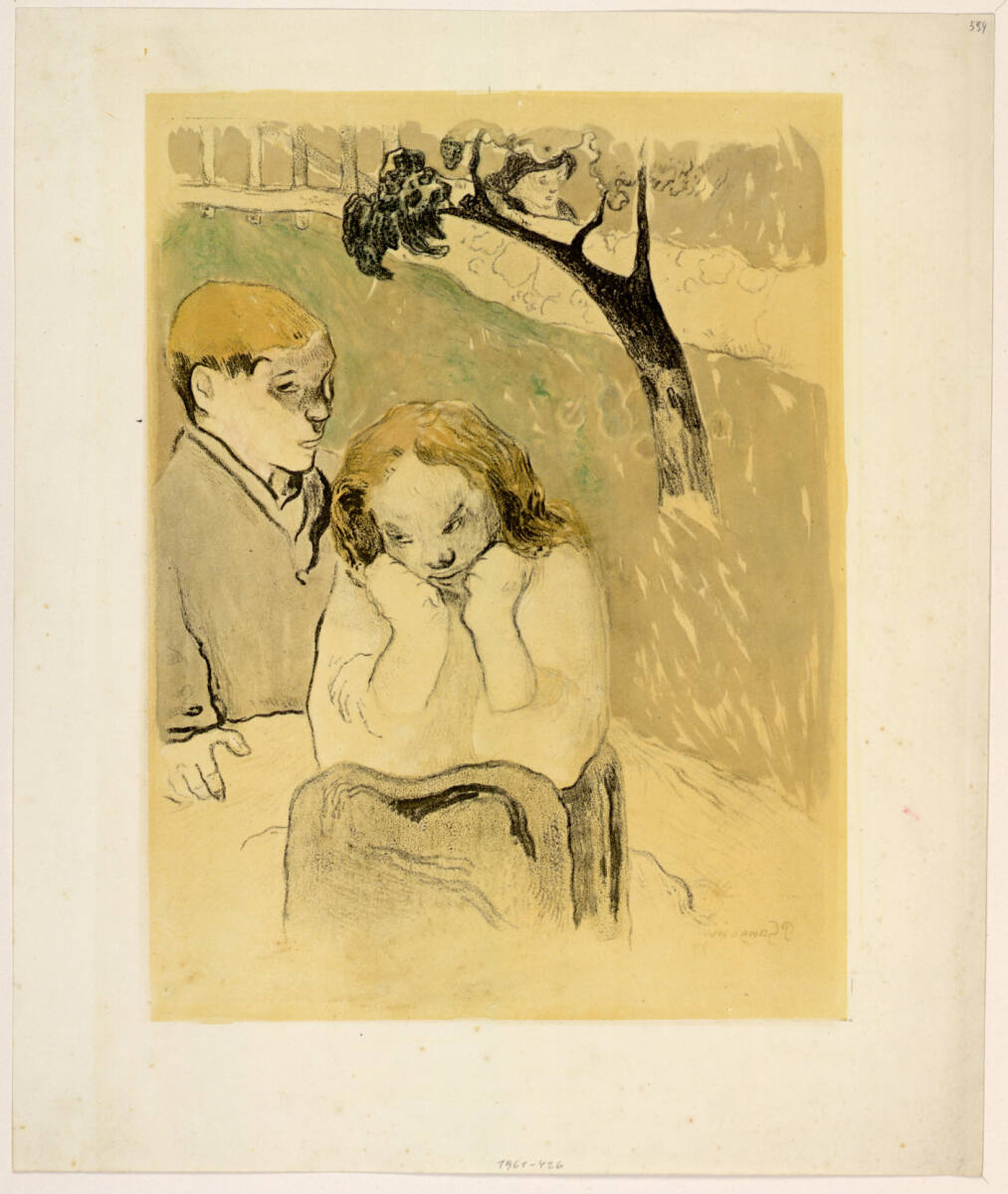 Misères humaines, Paul Gauguin, 1889