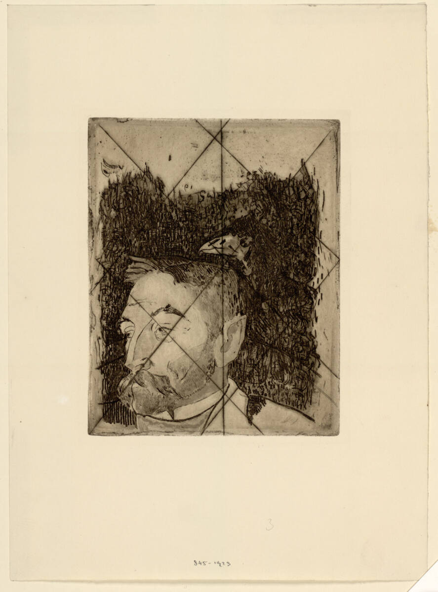 Portrait de Stéphane Mallarmé, Paris H.Floury, 1891