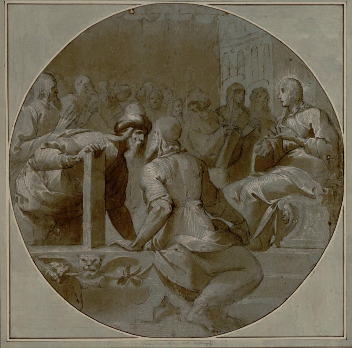 Pier Francesco Mazzucchelli, gen. il Morazzone, Der zwölfjährige Jesus im Tempel, Inv. Nr.: 279…