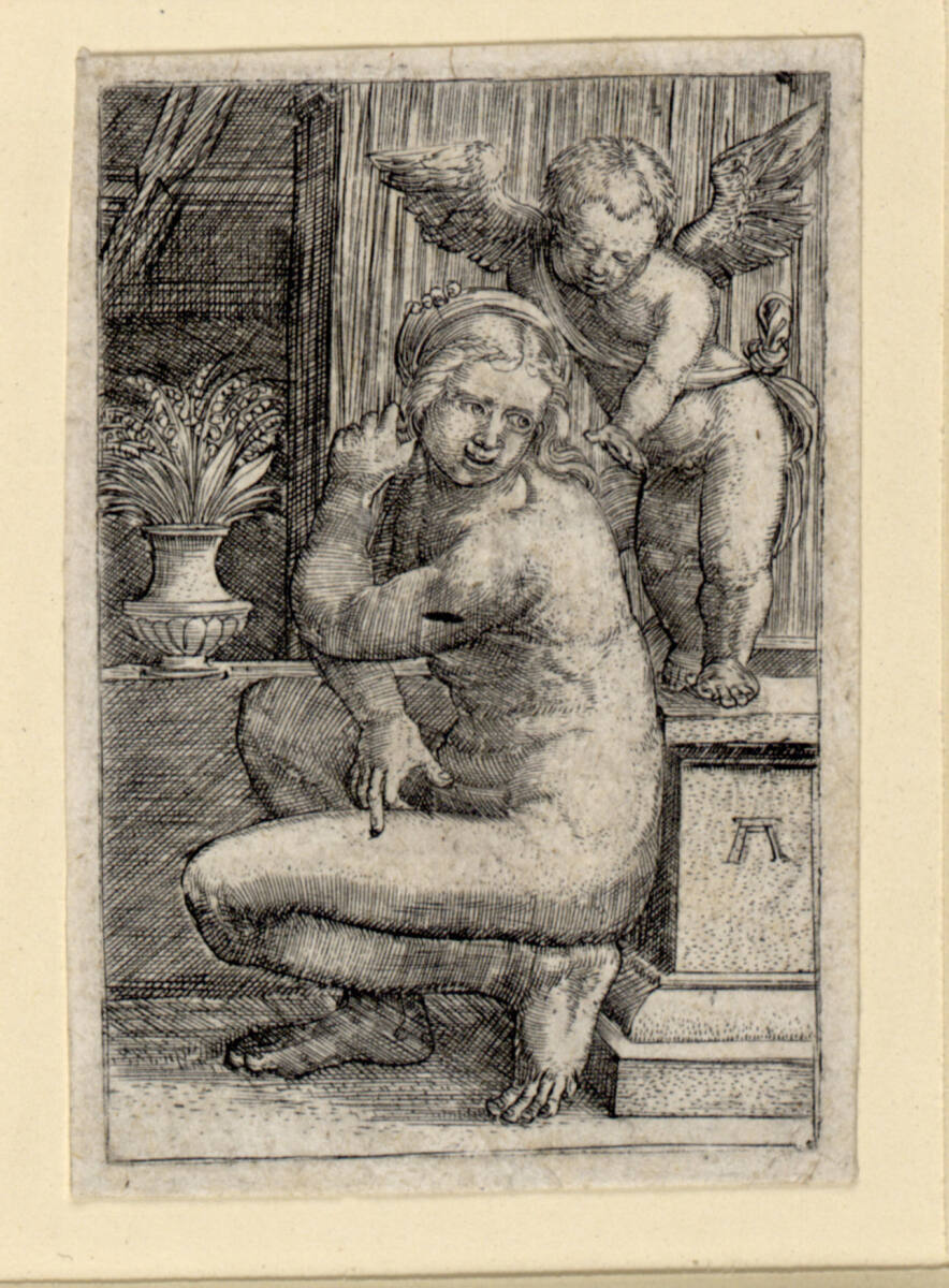 Kauernde Venus, Albrecht Altdorfer