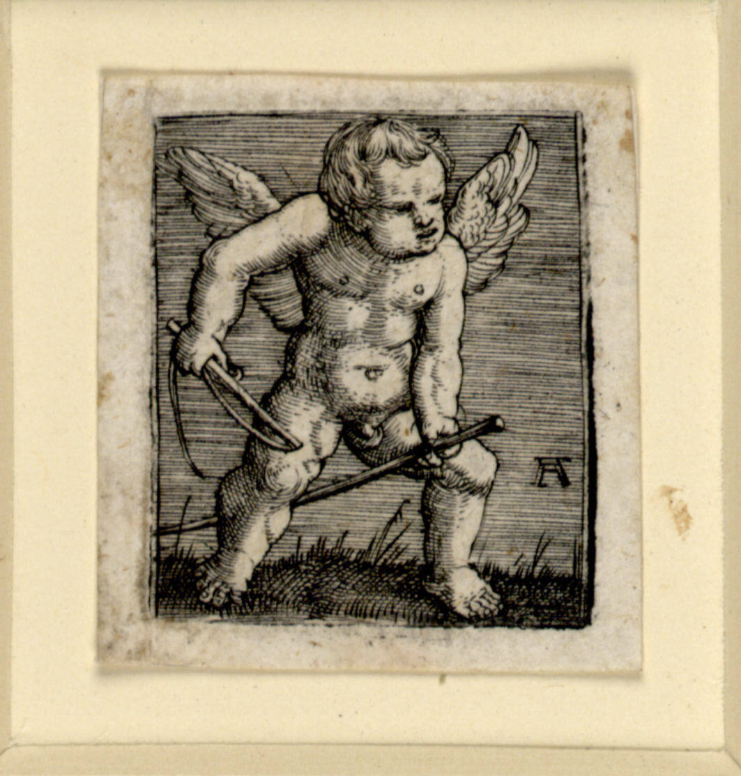 Putto mit einem Steckenpferd, Albrecht Altdorfer