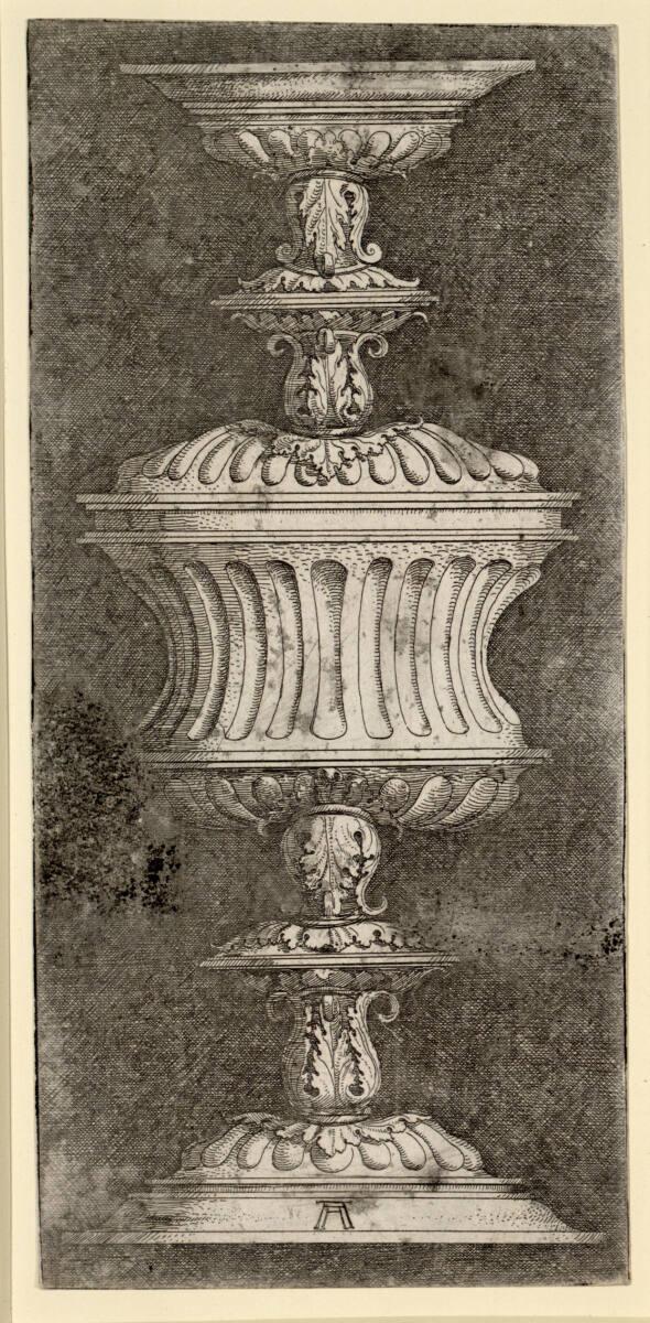 Albrecht Altdorfer, Doppelpokal mit Kanneluren und Akanthus, Inv. Nr.: DG1926/1769