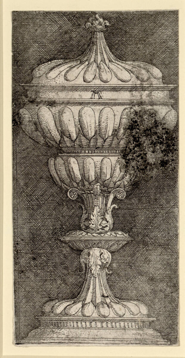 Deckelpokal mit Fries in der Basis, Albrecht Altdorfer