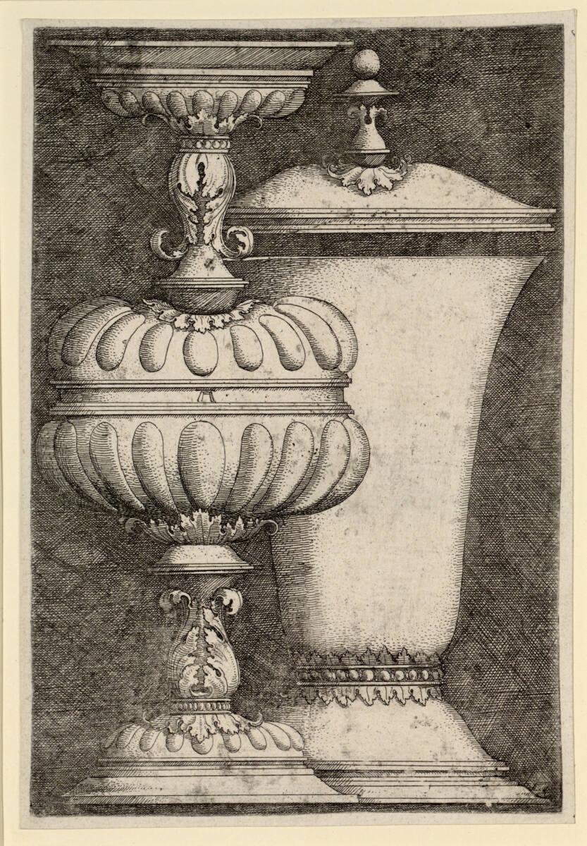 Albrecht Altdorfer, Doppelpokal und Becher mit Deckel, Inv. Nr.: DG1926/1775