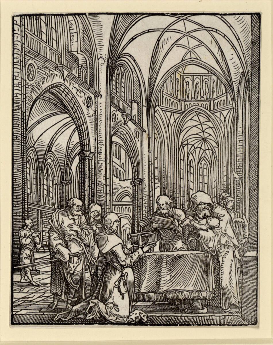 Wolfgang Huber, Darbringung im Tempel, Inv. Nr.: DG1930/1565