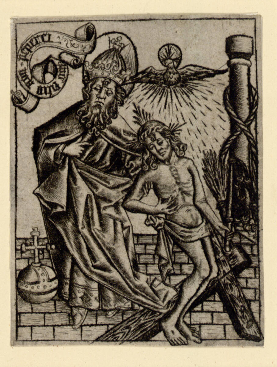 Die Heilige Dreifaltigkeit, Meister der Berliner Passion, 1450–1470