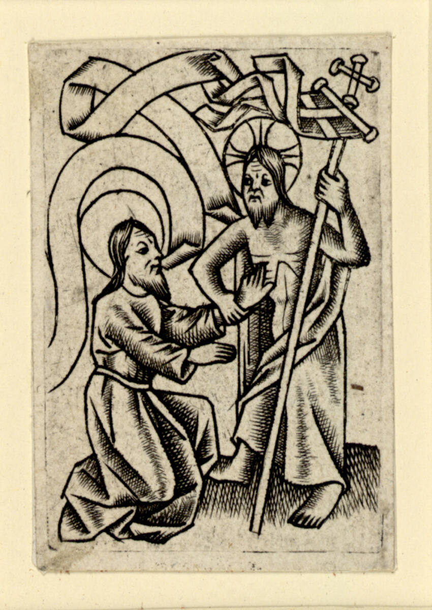 Der ungläubige Thomas, MeisterdesheiligenErasmus, 1450–1470